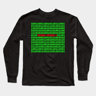 Computer scientist, coder and programmer birthday gift Long Sleeve T-Shirt